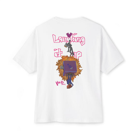 Laughing it Up - Unisex Oversized Boxy Tee